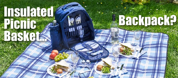 backpack picnic basket