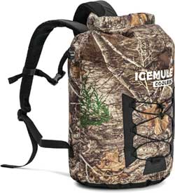 Icemule Camo Soft Sided Cooler Backpack
