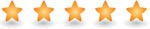 5 Star Rating