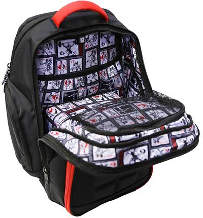 Inside View of the 6 Pack Fitness Backpack