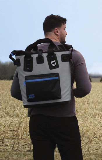 built new york large welded cooler bag