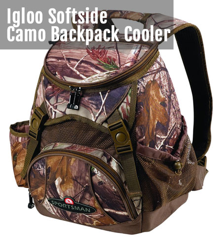 Realtree Camo Backpack Cooler - Softside Version