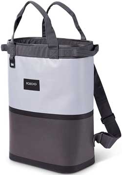 Igloo Reactor Soft-Sided Cooler with Backpack Straps and Carry Handles