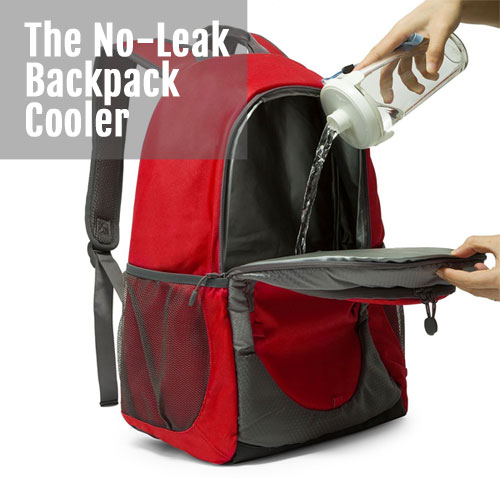 The No-Leak Backpack Cooler