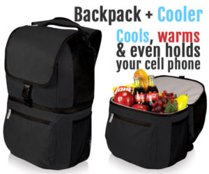 The Picnic Cooler Backpack... that Cools & Warms